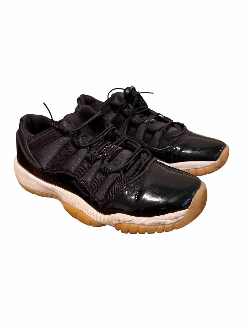 Nike Air Jordan 11 Retro Low Kids Size 6.5Y Black Sneaker Shoes 580521-013